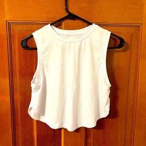 White Sleeveless Women's Top